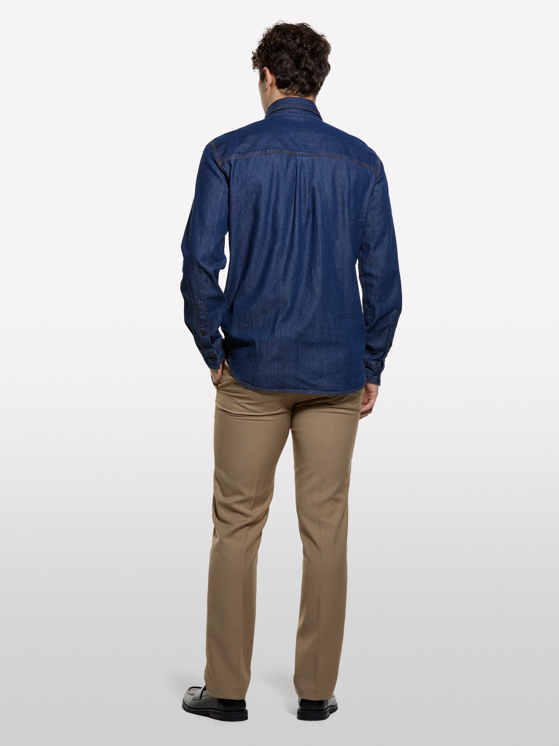 Camisa de jeans regular fit - ucb_image_B