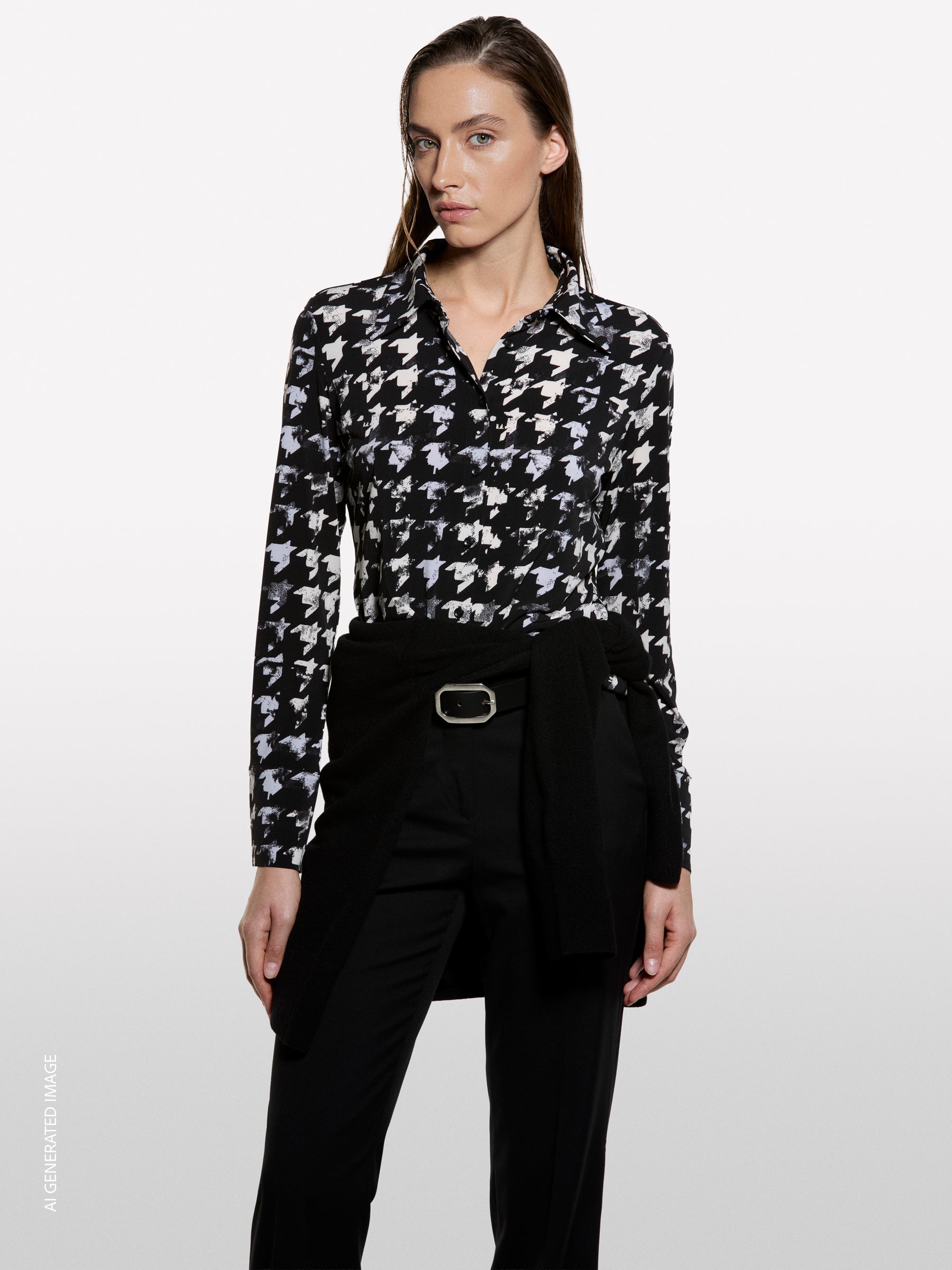 Camisa slim fit estampada - ucb_image_FY