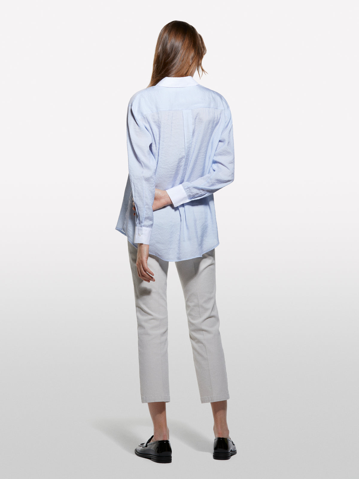Camisa comfort azul-claro às riscas - ucb_image_B