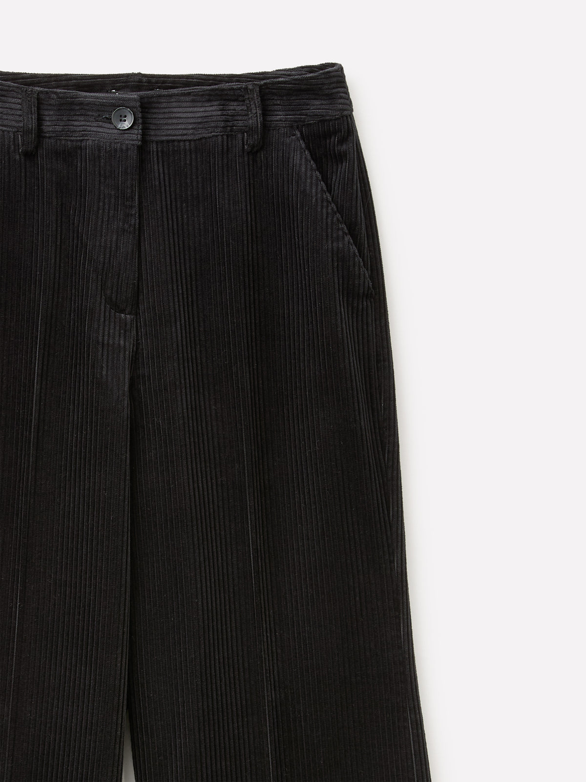 Pantaloni flare fit in velluto a costine - ucb_image_DS1