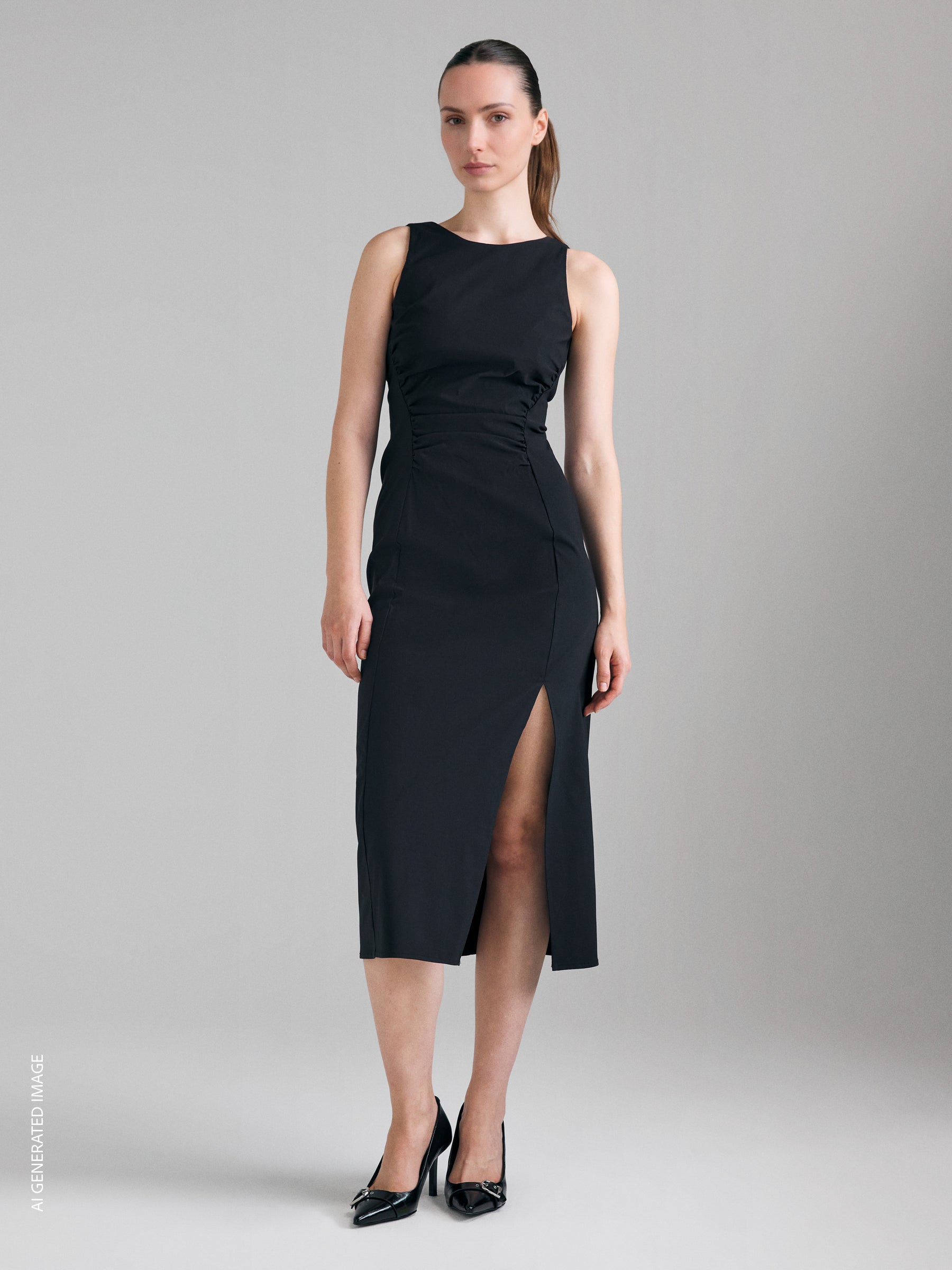 Vestido tubo com racha - ucb_image_F