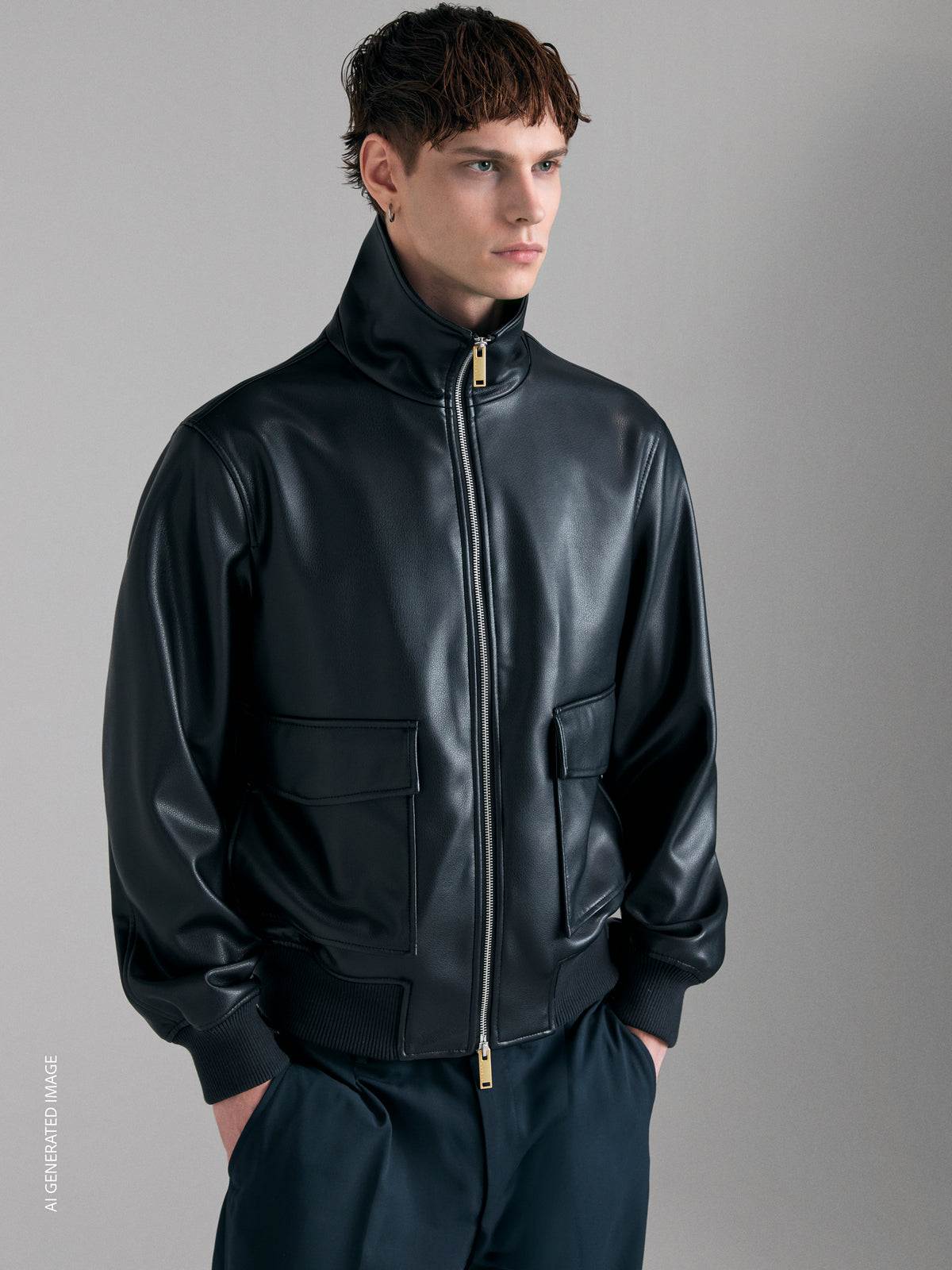 Casaco bomber com bolsos - ucb_image_FY