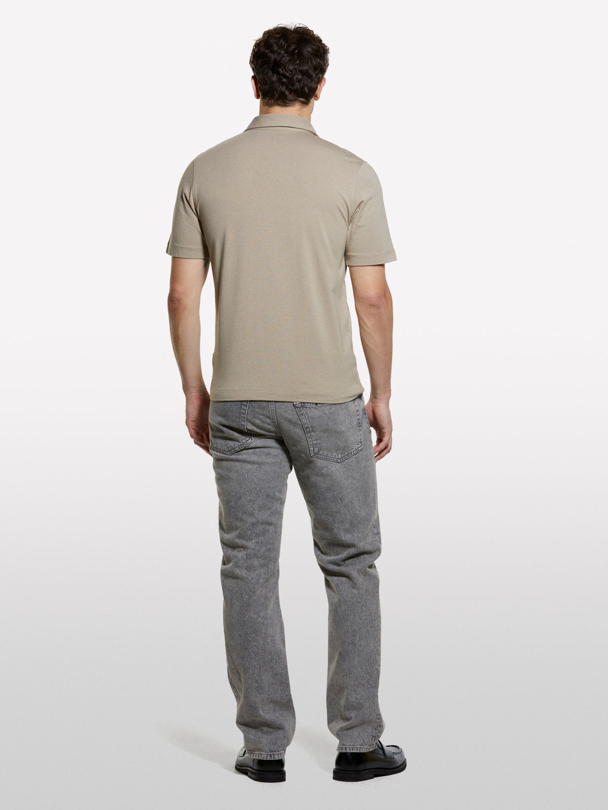 Polo slim fit camel - ucb_image_B
