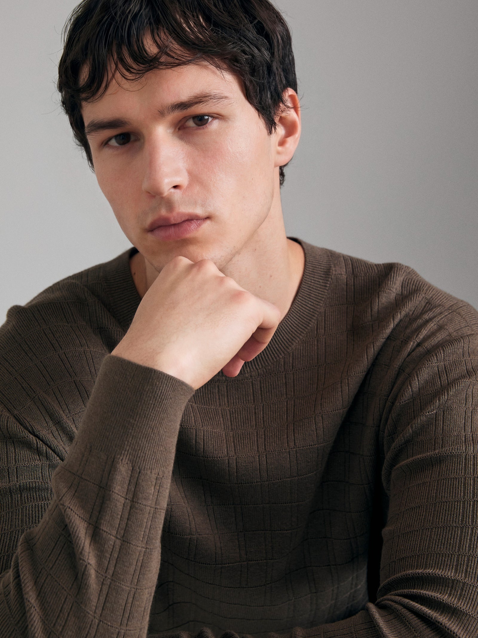 Crew neck sweater
