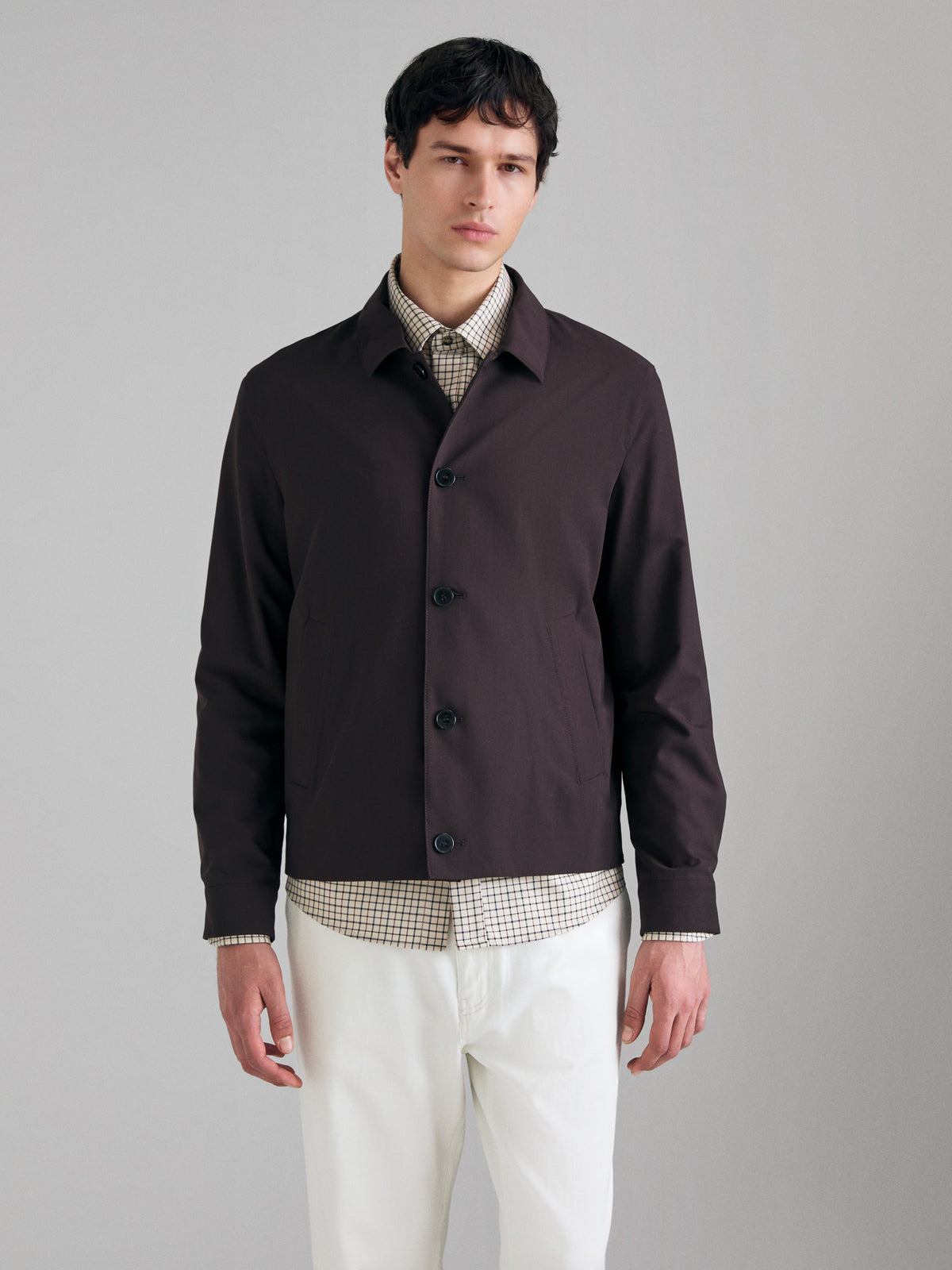 Regular fit shirt-jacket