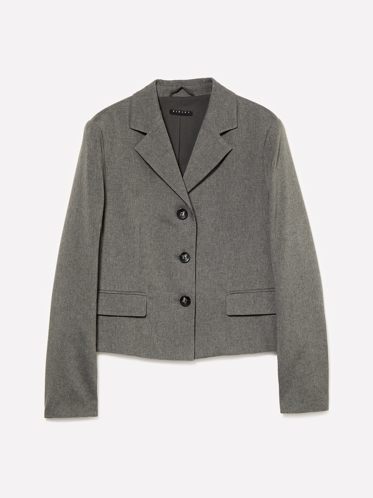Blazer curto efeito mélange - ucb_image_FS