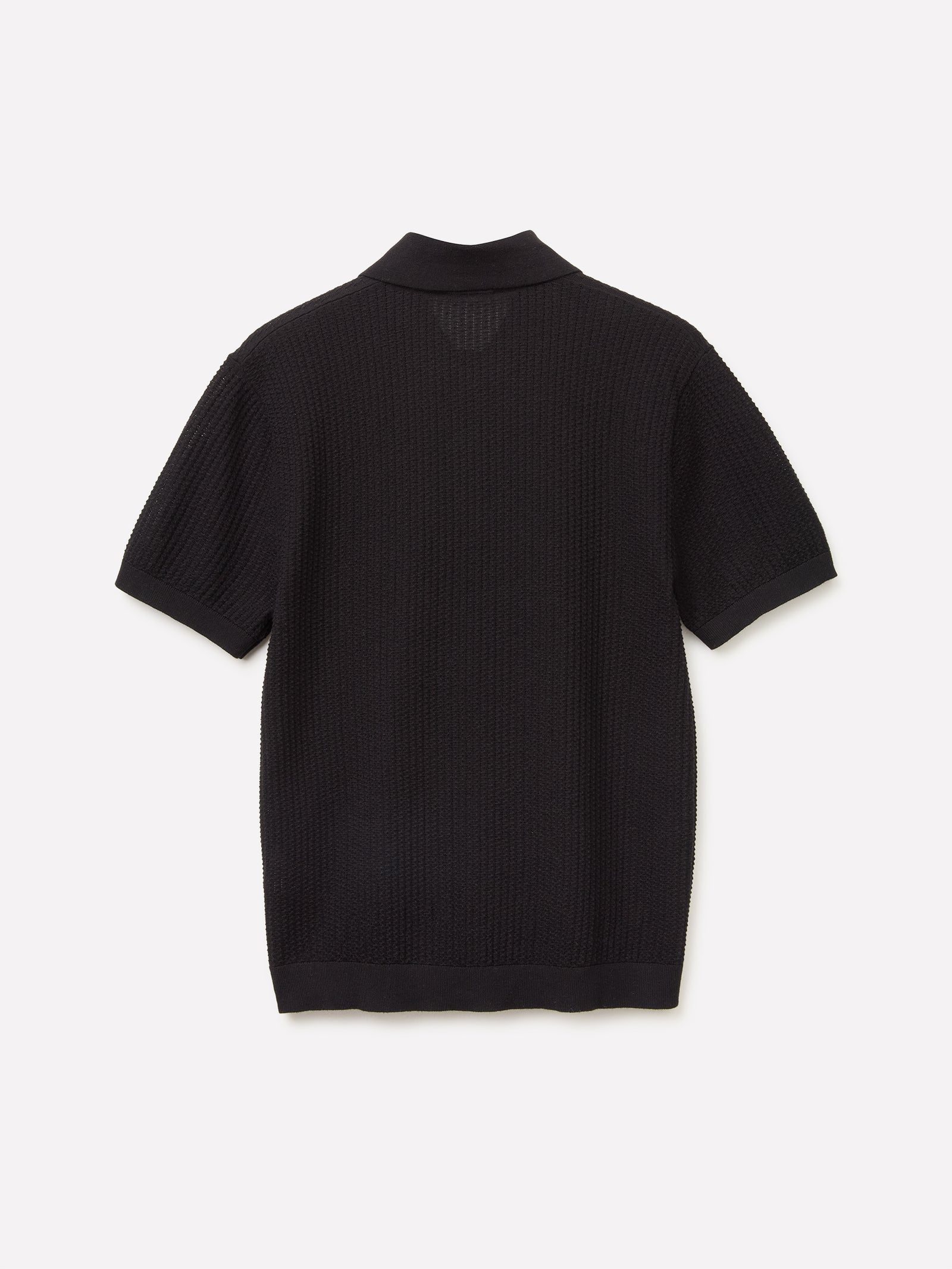 Regular fit knitted polo shirt - ucb_image_BS