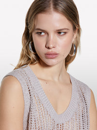 Camisola perfurada bege - ucb_image_FY