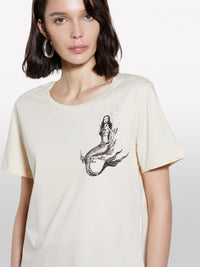 T-shirt areia com estampa de sereia - ucb_image_FY