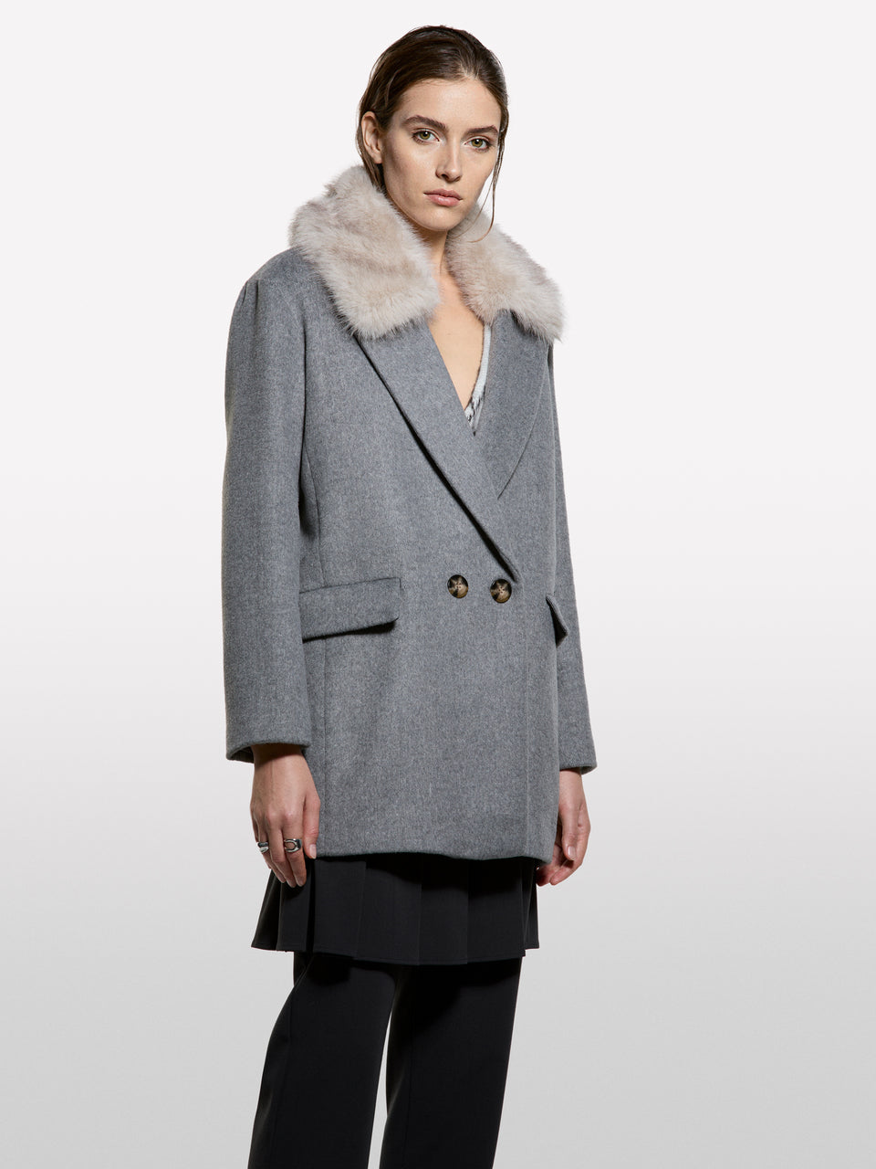 Sobretudo midi com gola em contraste - ucb_image_FY