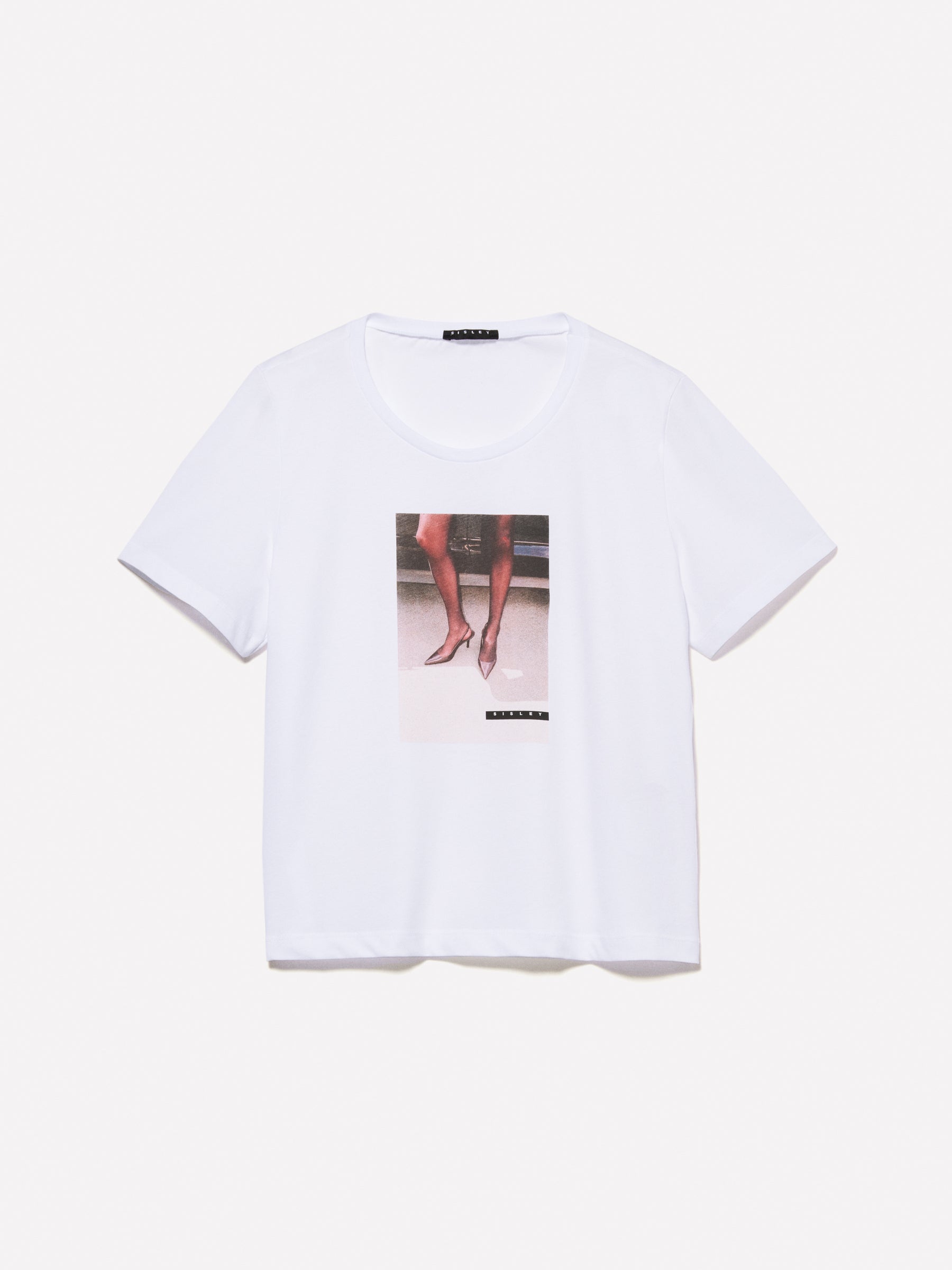 T-shirt branca com estampado fotográfico - ucb_image_FS