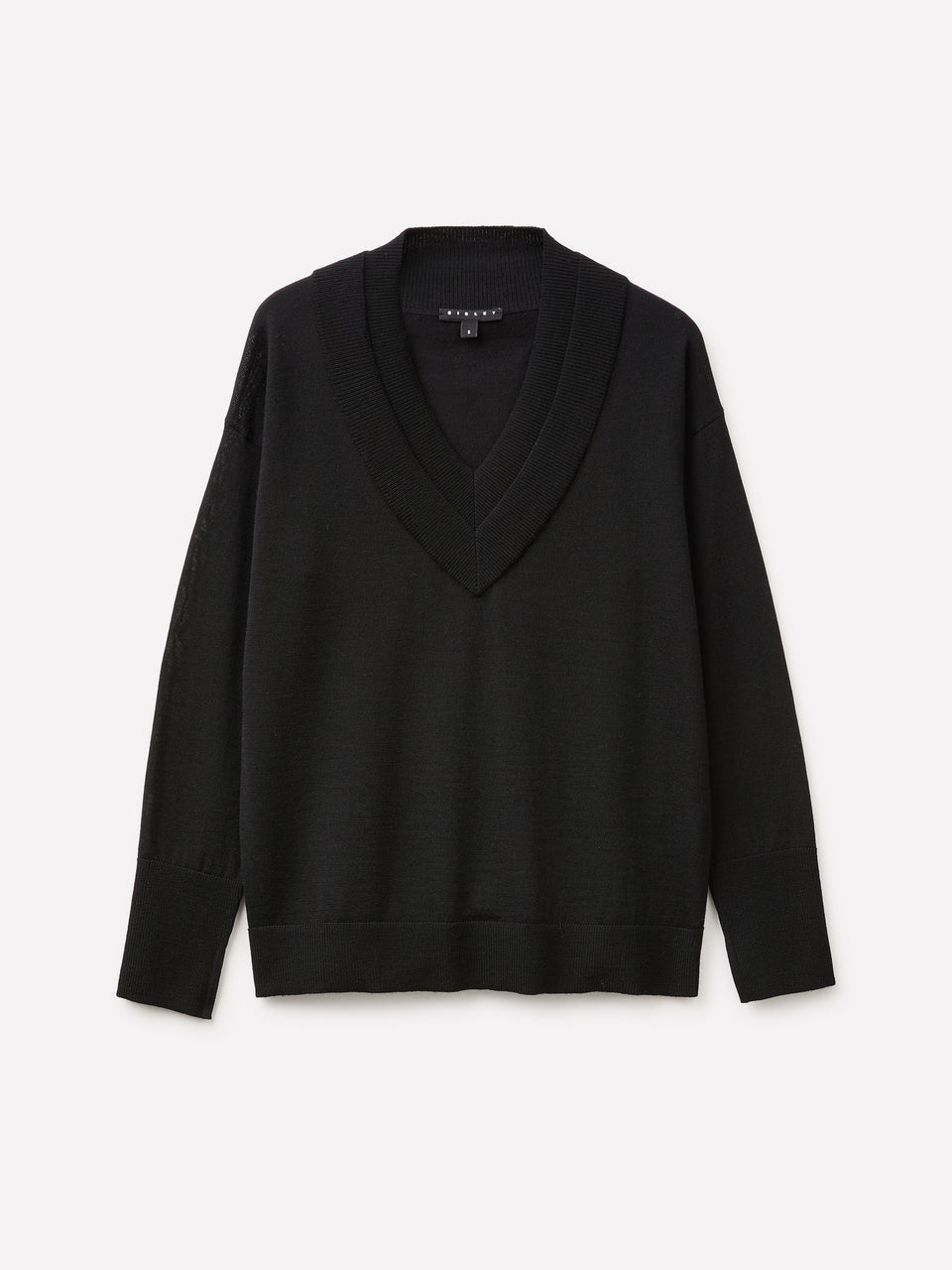 Maglia scollo a V 100% lana - ucb_image_FS