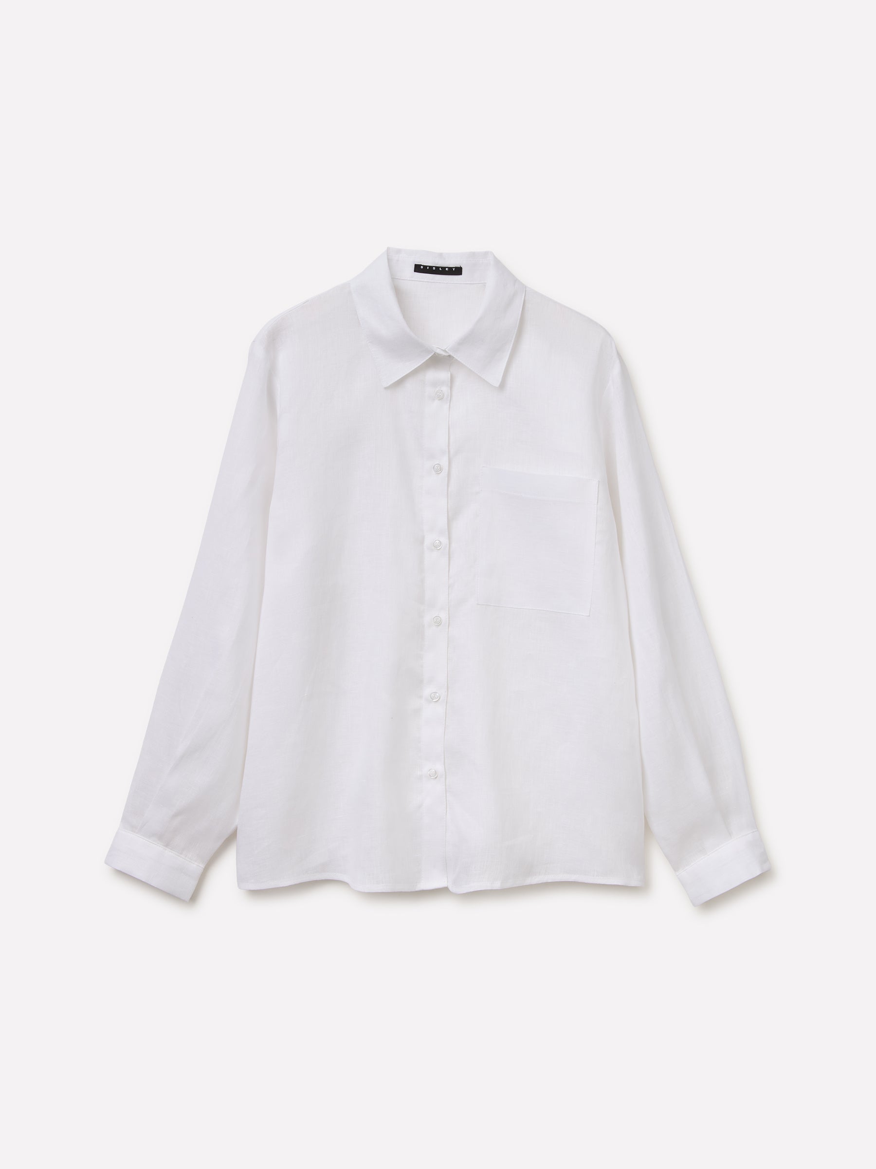 Camisa regular fit em linho puro - ucb_image_FS