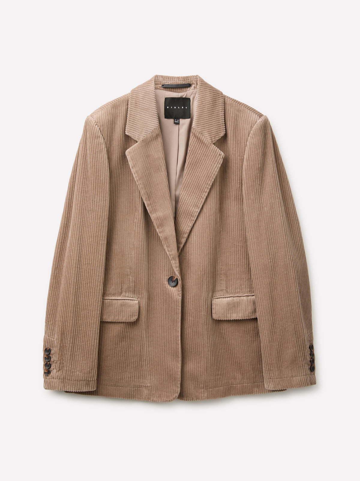 Blazer relaxed fit in velluto a costine - ucb_image_FS