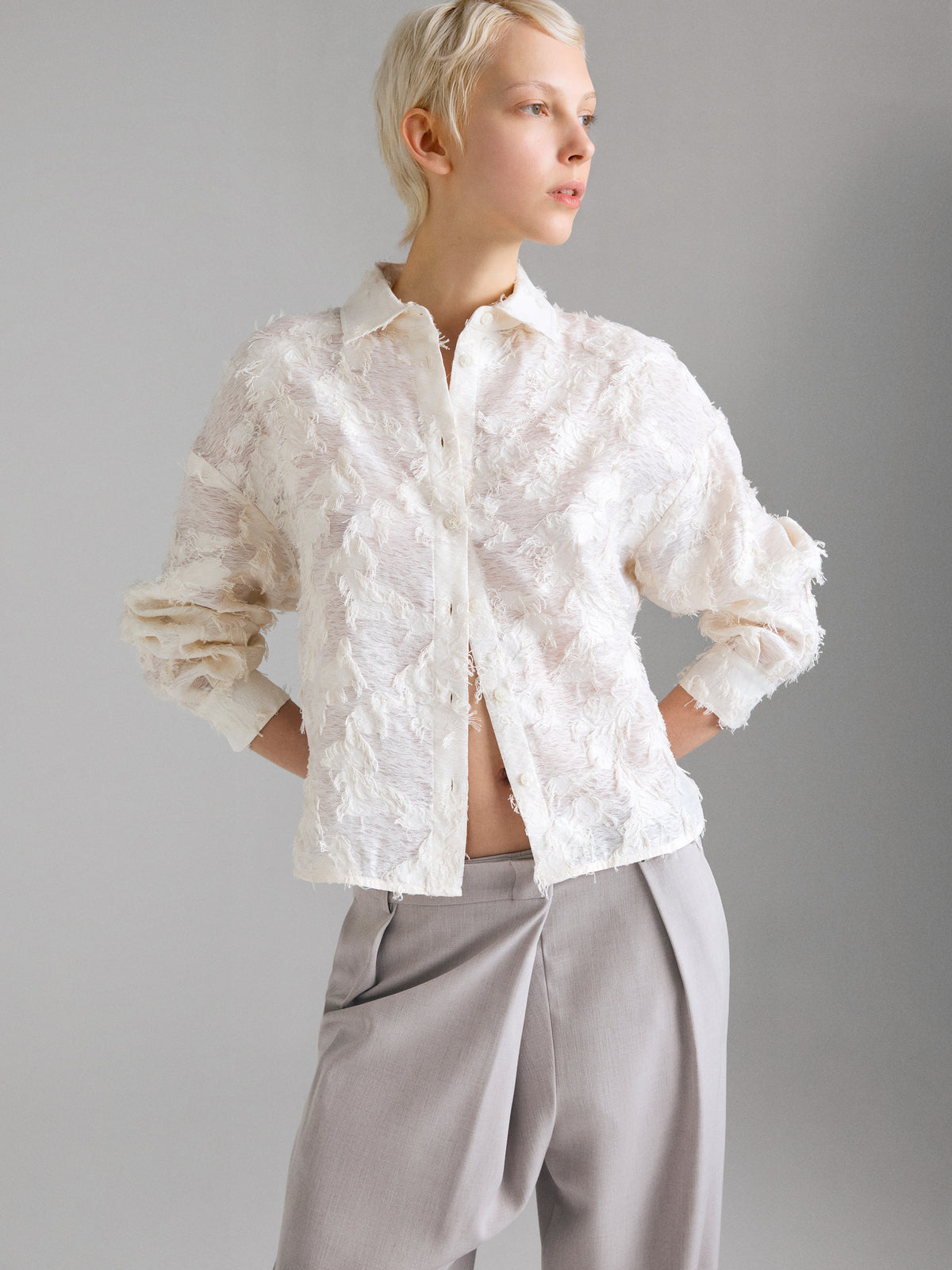 Jacquard shirt