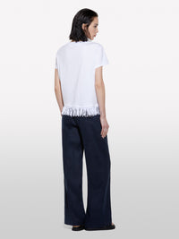 T-shirt branca com franjas na base - ucb_image_B