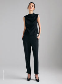 Calças slim fit com tira para os pés - ucb_image_F