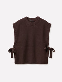 Gilet in maglia con lacci  - ucb_image_FS