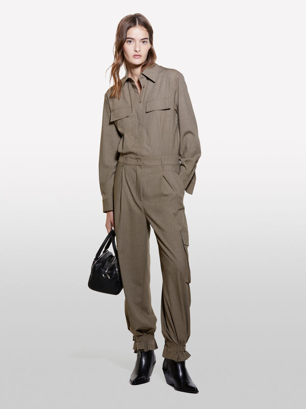 Cargo-Anzug - overalls jumpsuits für damen | Sisley