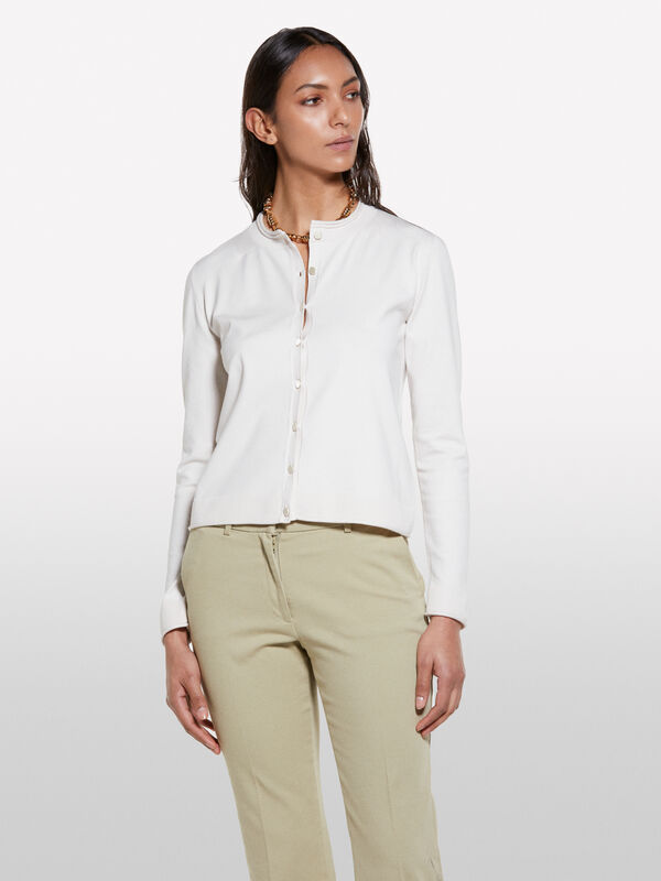 Cardigan regular fit in Creme-weiß - cardigans für damen | Sisley