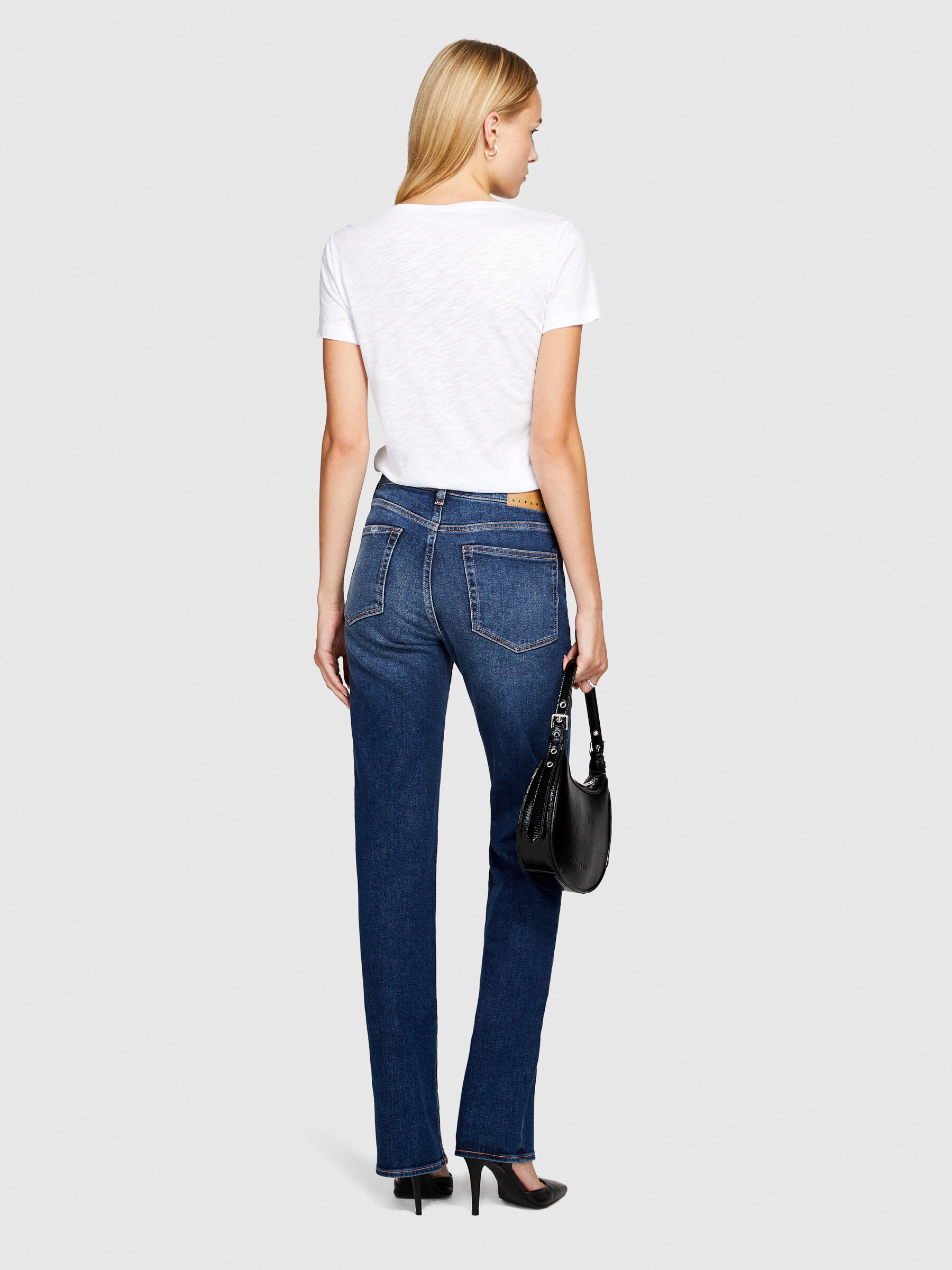 T-Shirt mit Rundausschnitt und Taglio Vivo Damen image number null