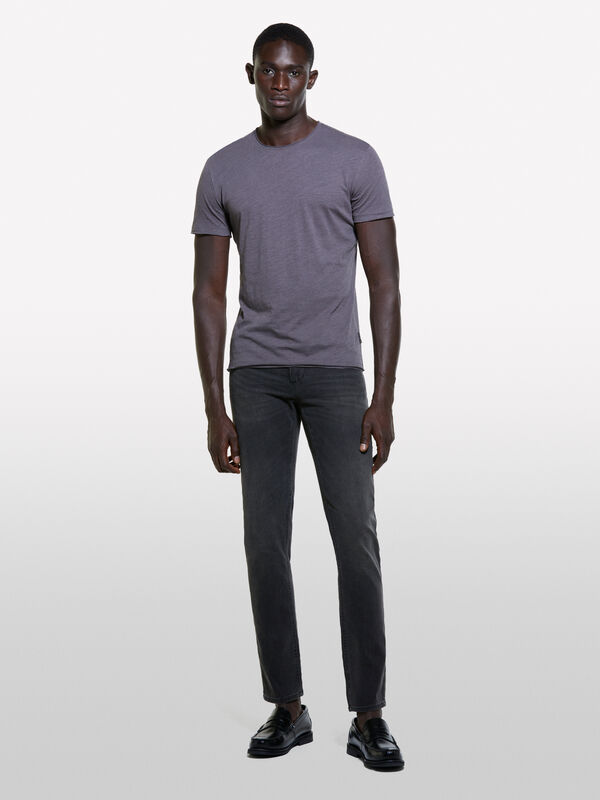 Schwarze Jeans Helsinki skinny fit - skinny fit jeans für herren | Sisley