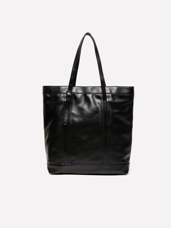 Schwarze Shopper-Tasche - taschen tote bag für damen | Sisley