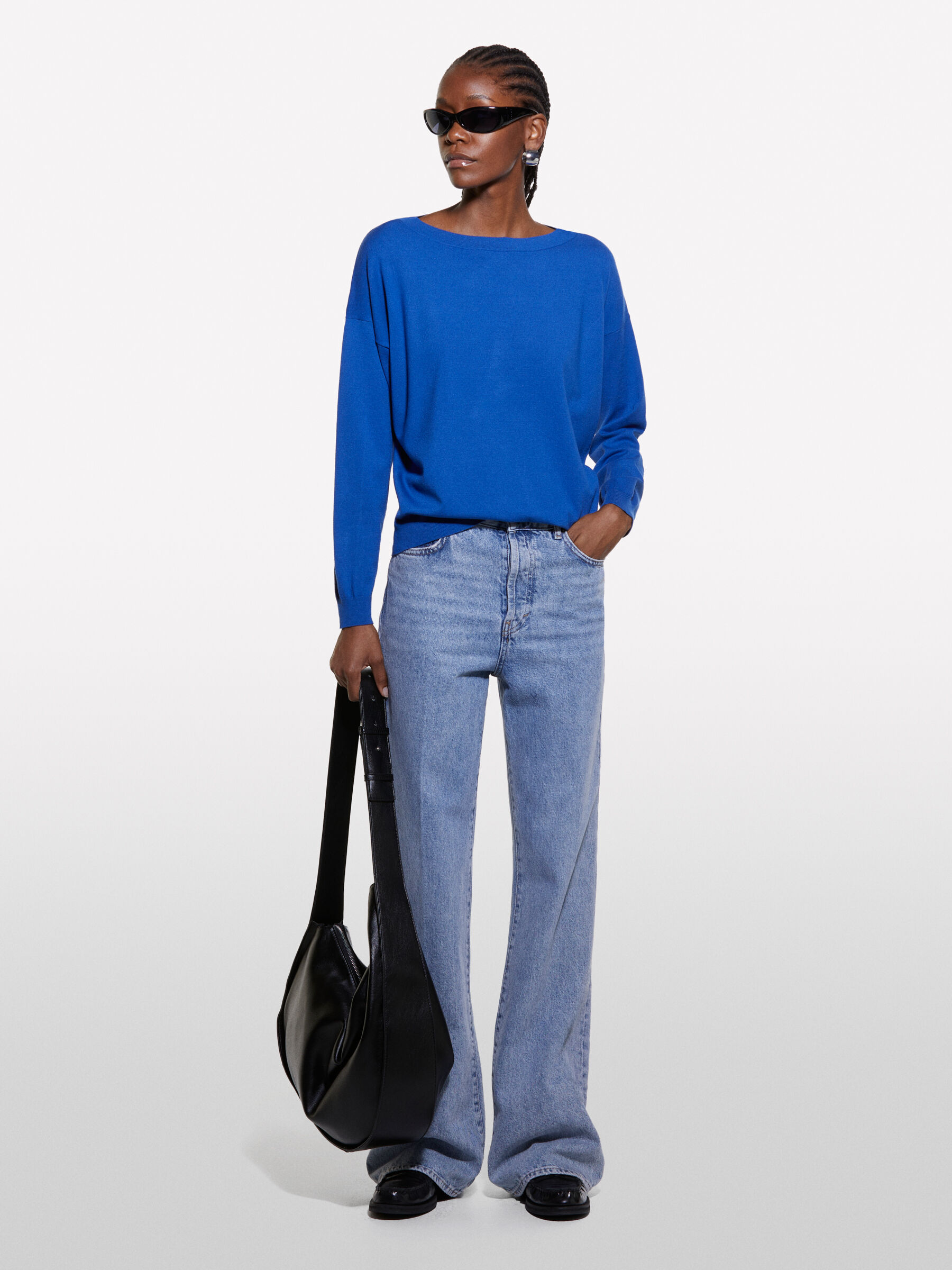 BOAT-NECK SWEAT.L/S Damen image number null