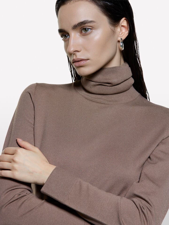 TURTLE NECK SWEATER Damen