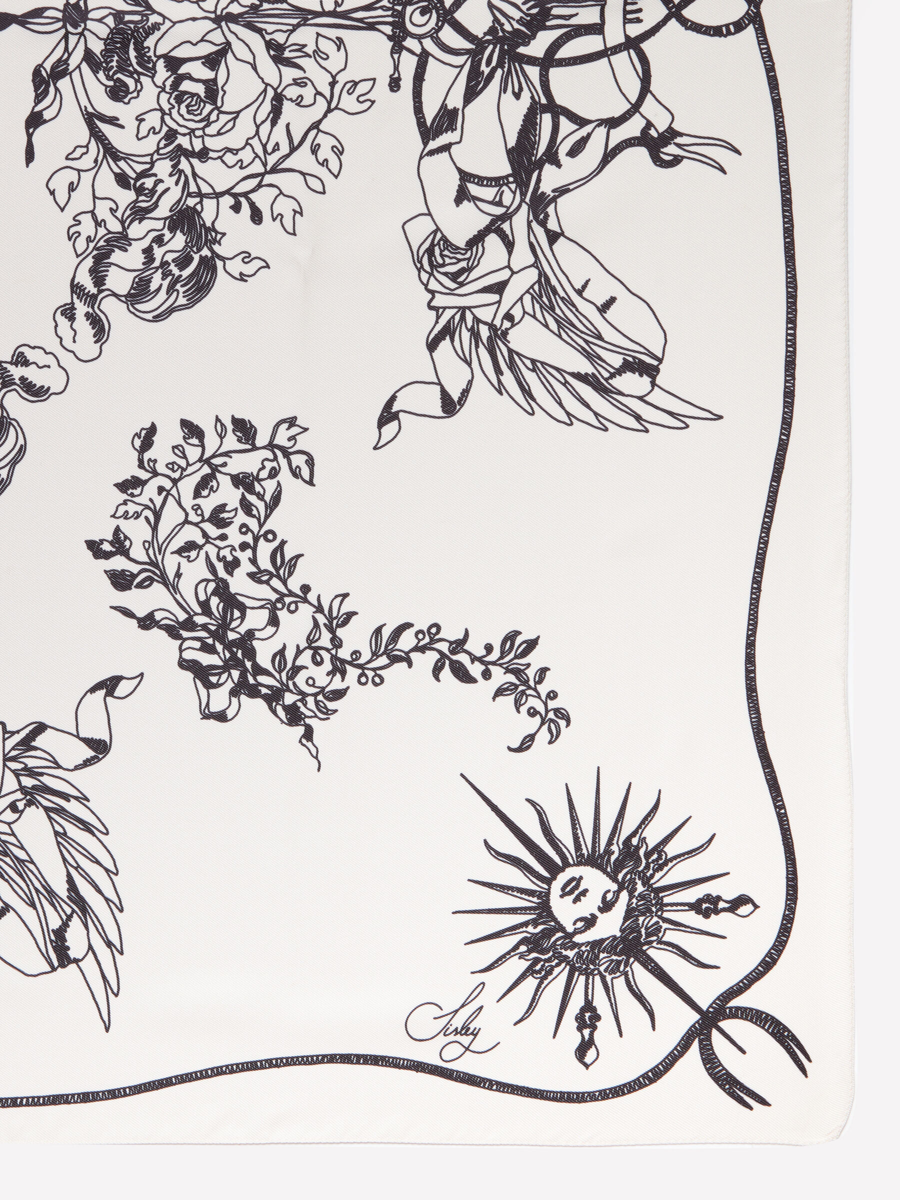 SQUARE SCARF Damen image number null