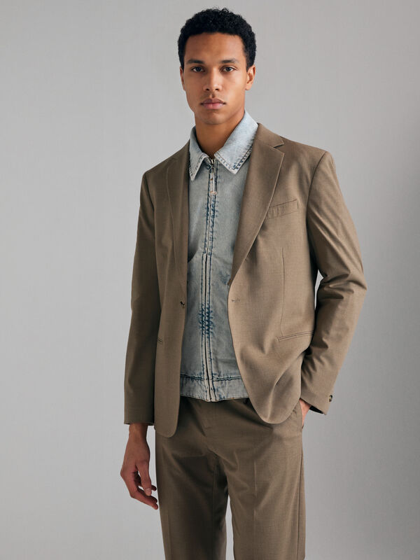 Einreihiger Blazer - blazer f&uuml;r herren | Sisley