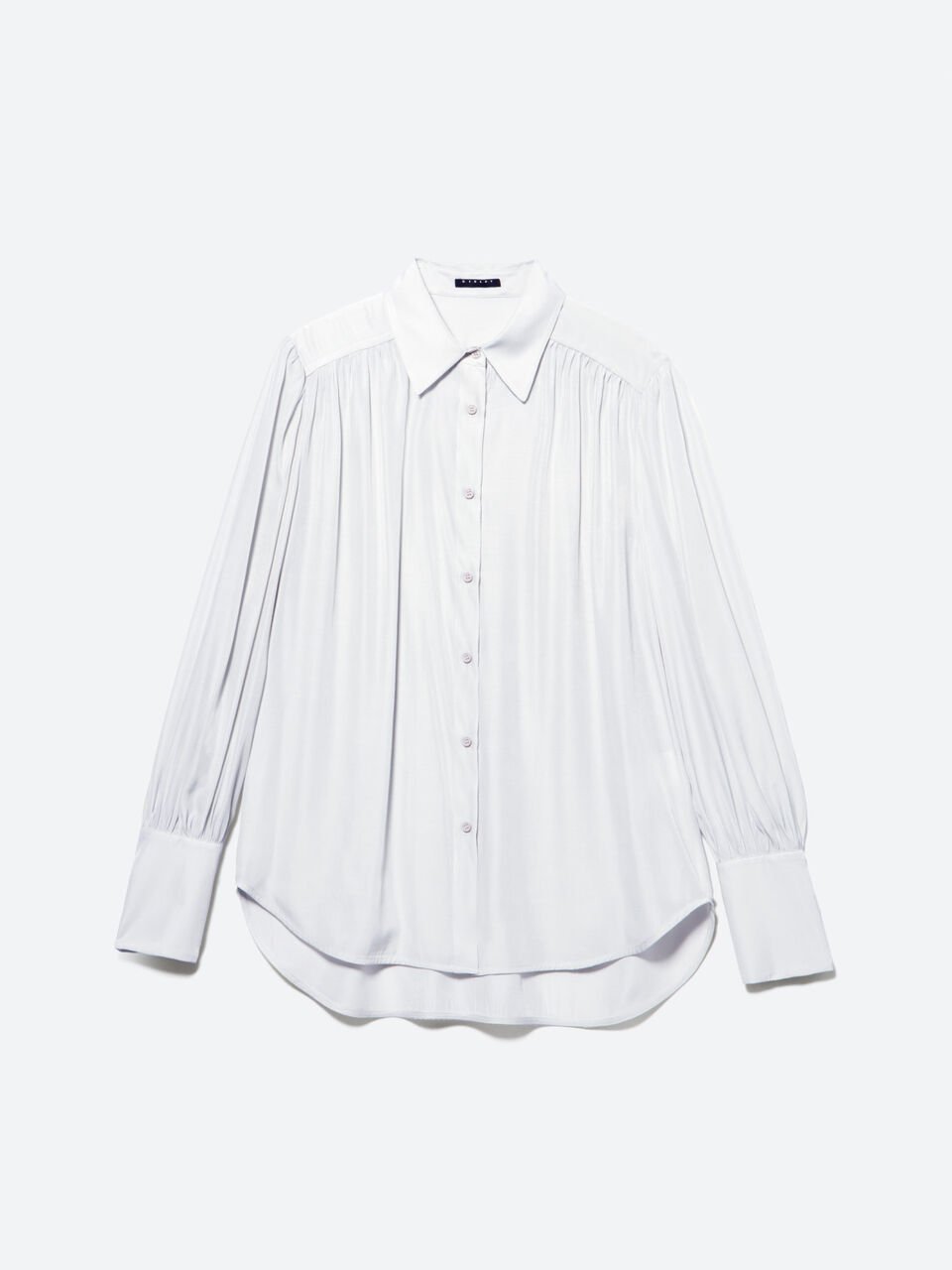 Bluse aus Satin Damen image number null