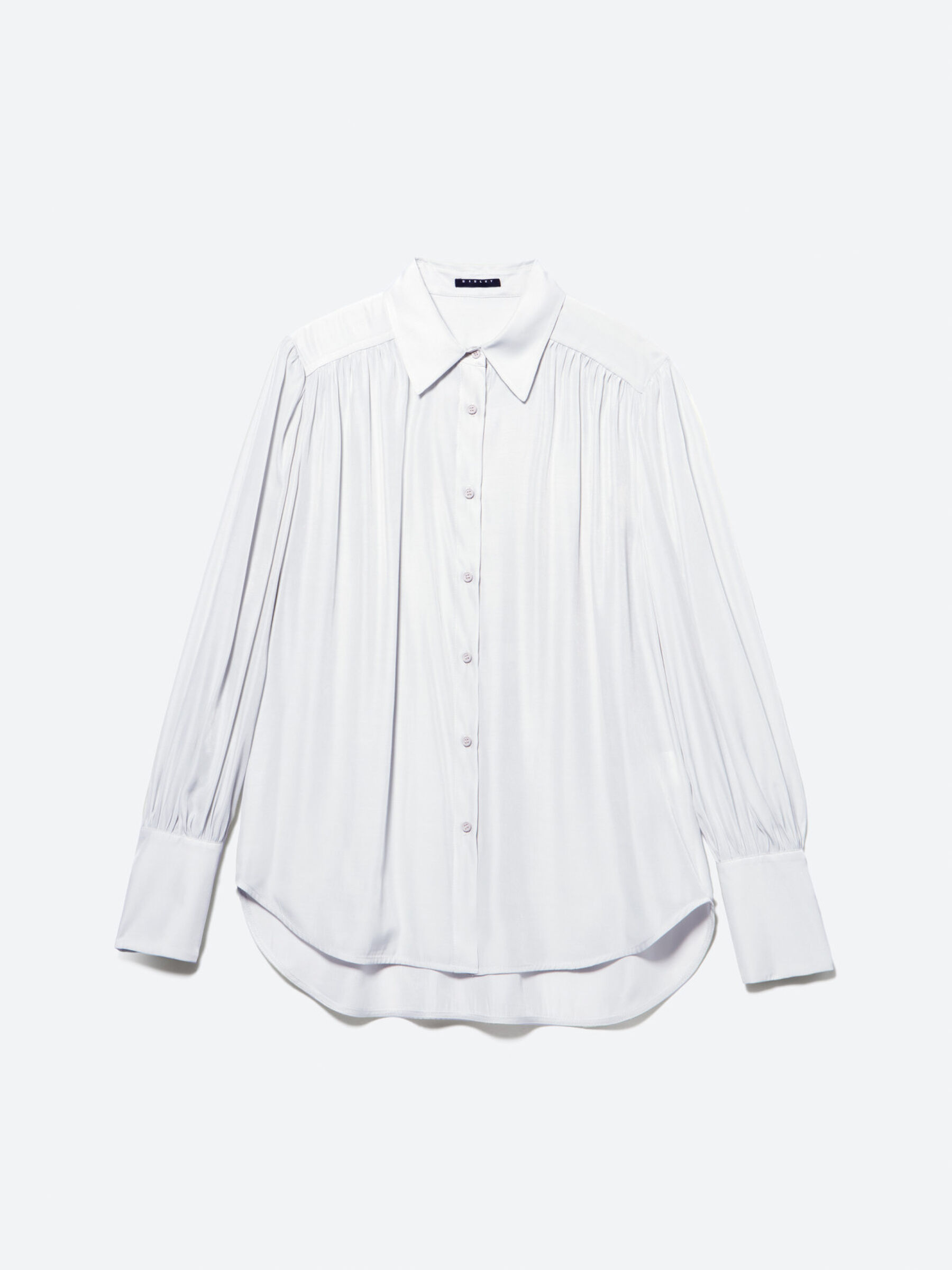 Bluse aus Satin Damen image number null