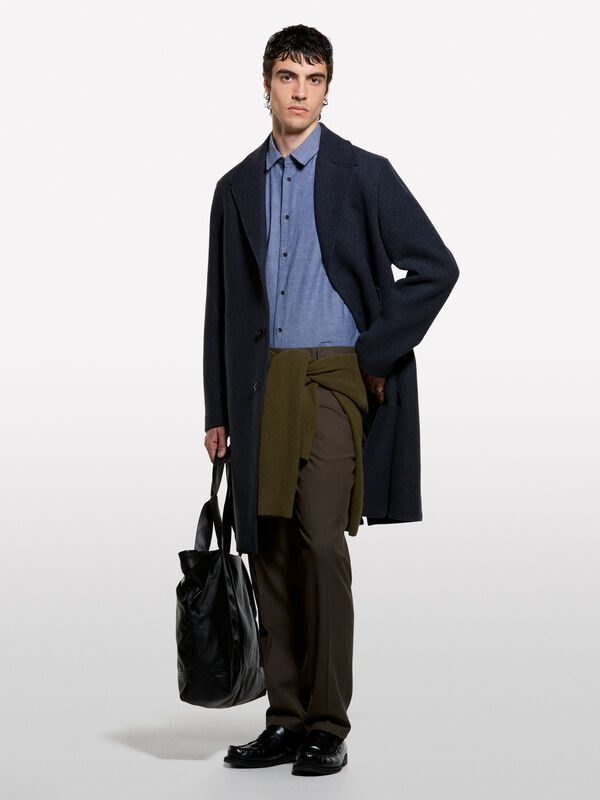 Schmal geschnittene, bequeme Chinos f&uuml;r formelle Anl&auml;sse - chino hosen f&uuml;r herren | Sisley