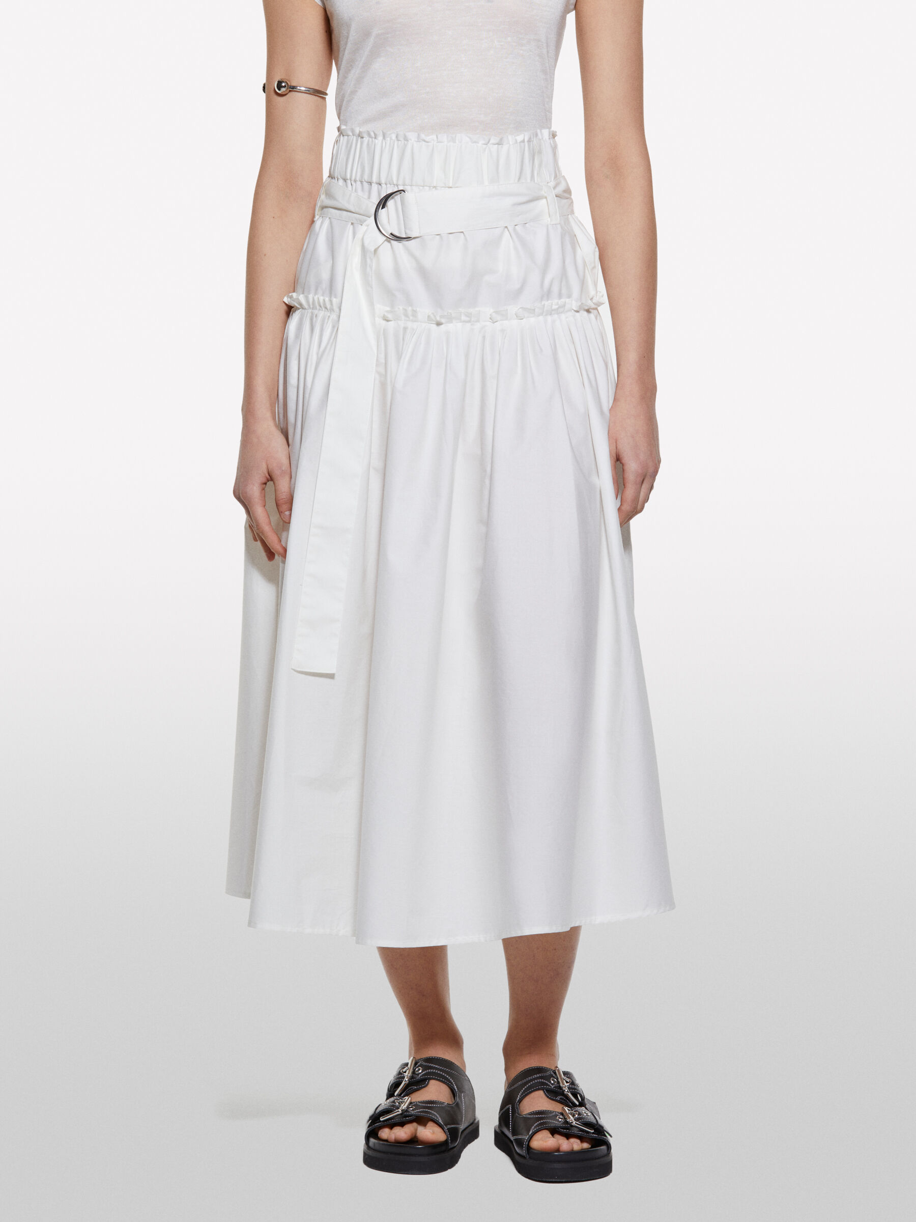 SKIRT + BELT Damen image number null