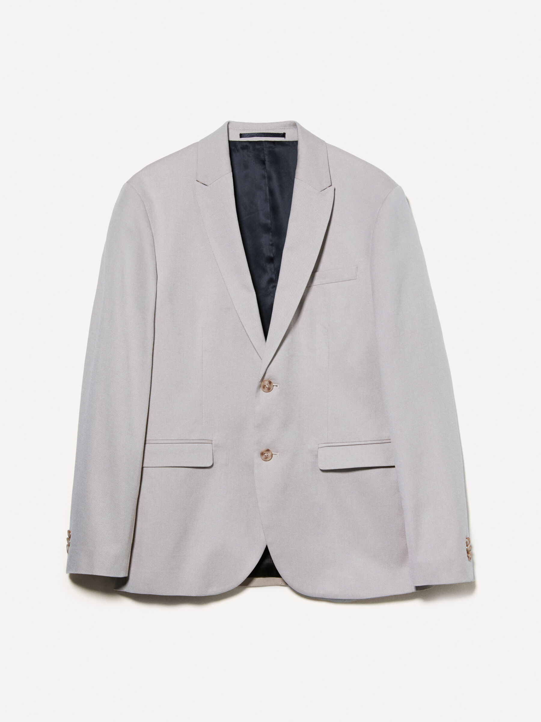 Maßgeschneiderter Blazer in Beige slim comfort fit, Beige - Sisley