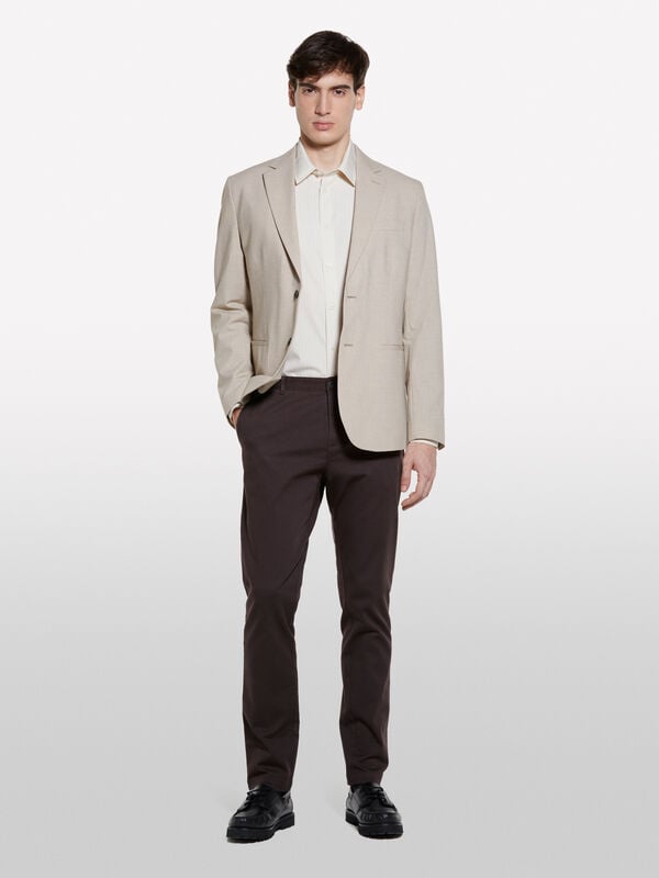 Garngefärbtes Hemd Garngefärbtes Hemd - regular hemden für herren | Sisley