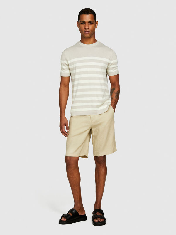 Bermuda 100% Leinen - shorts für herren | Sisley