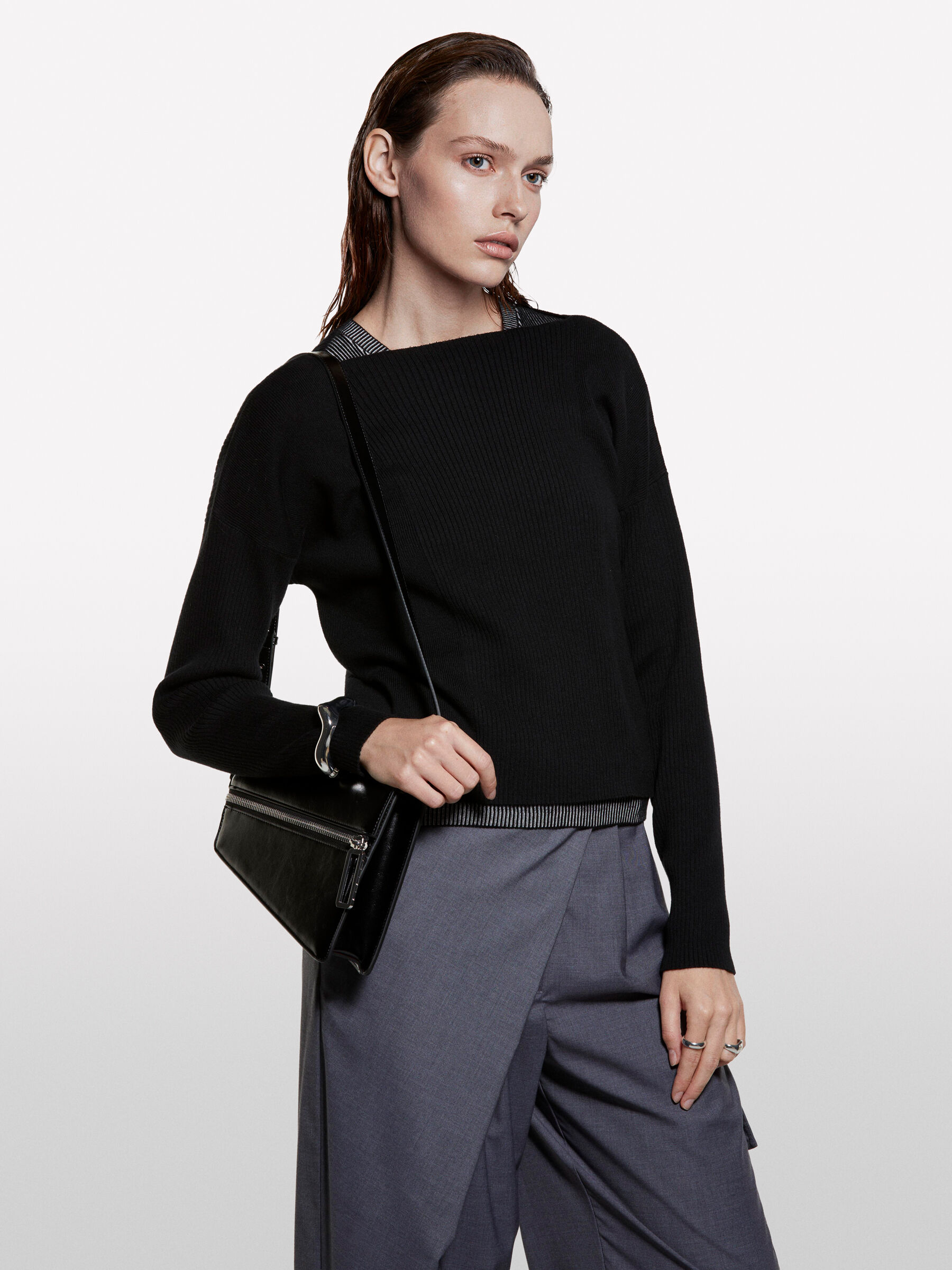 BOAT-NECK SWEAT.L/S Damen image number null