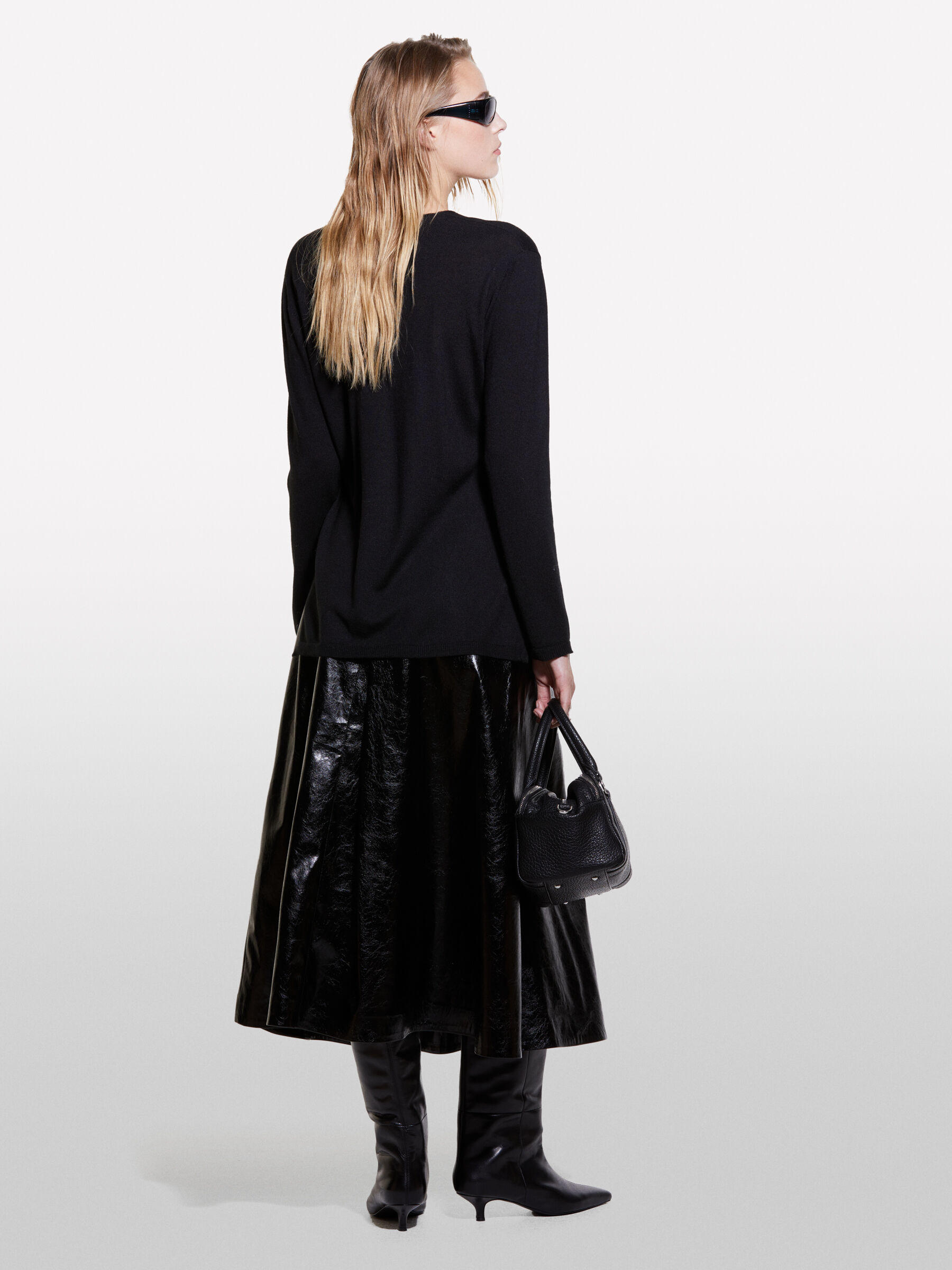 V NECK SWEATER L/S Damen image number null