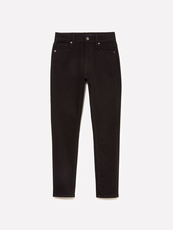 Schwarze Slim Fit-Jeans Style 69 - slim fit jeans für damen | Sisley