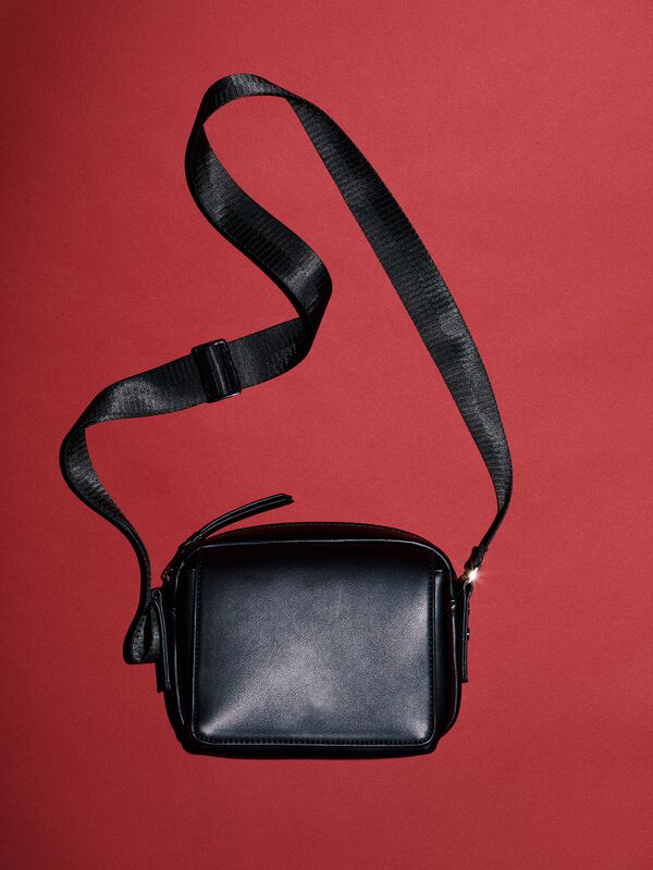 Einfarbige Kameratasche - rucksäcke und taschen für herren | Sisley