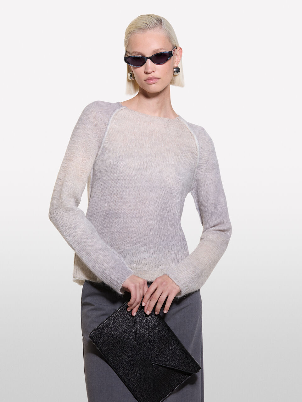 BOAT-NECK SWEAT.L/S Damen image number null
