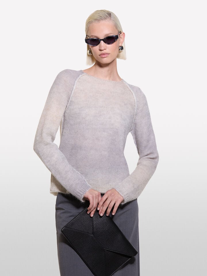 BOAT-NECK SWEAT.L/S Damen