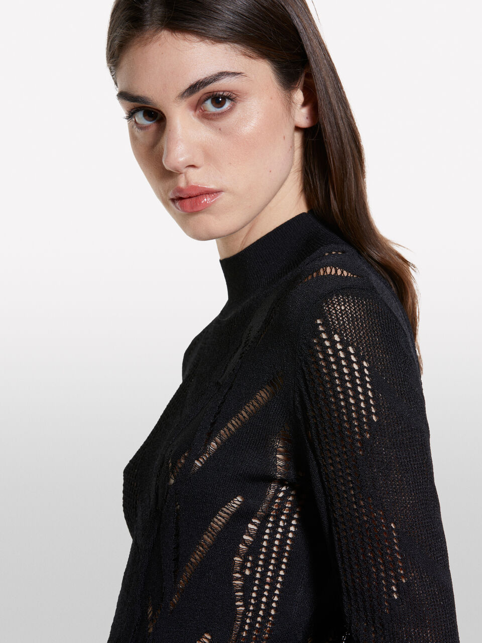 TURTLE NECK SWEATER Damen image number null