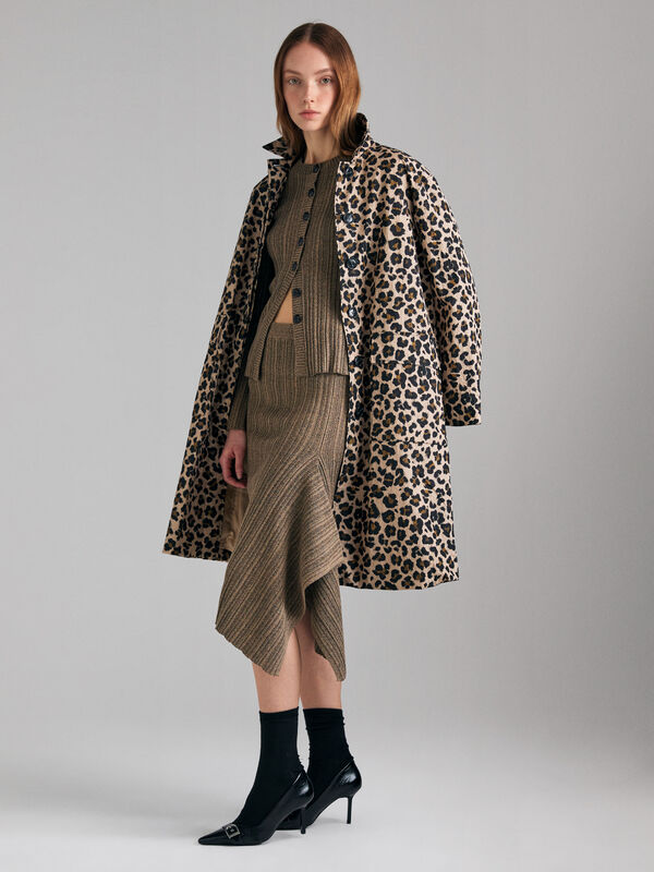 Gerippte Strickjacke - cardigans f&uuml;r damen | Sisley