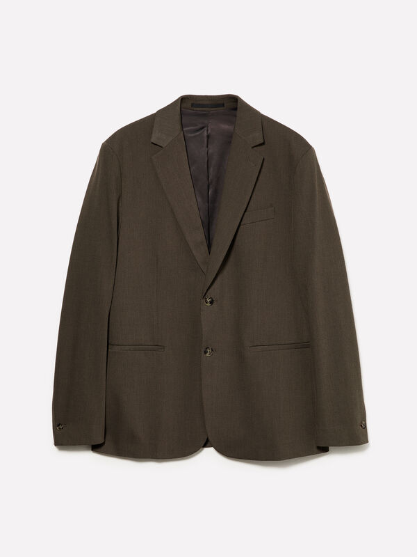 Garngef&auml;rbter Blazer - blazer f&uuml;r herren | Sisley