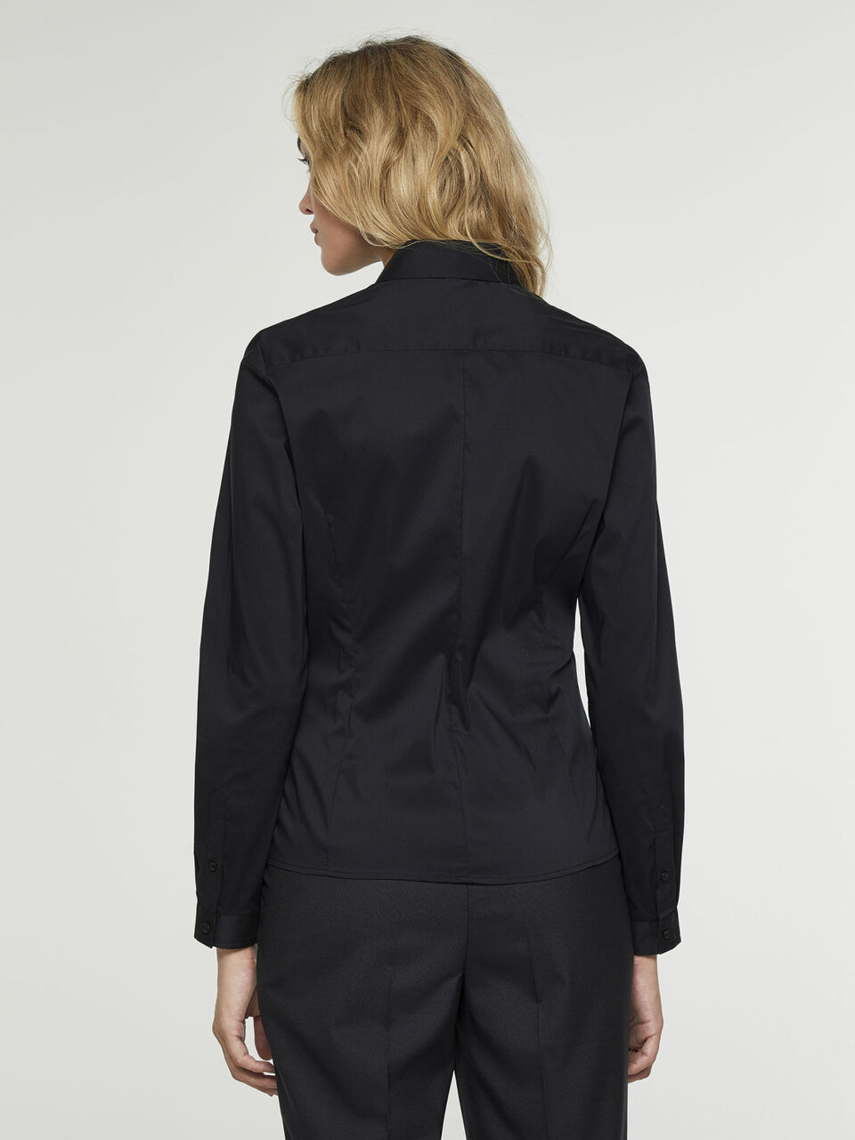 Slim-Fit-Bluse Damen image number null