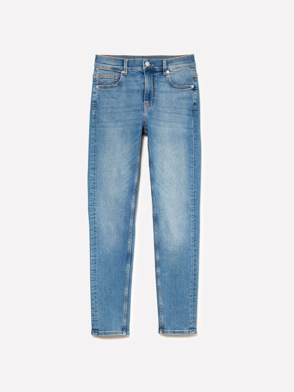 Slim Fit Bluejeans Style 69 - slim fit jeans für damen | Sisley