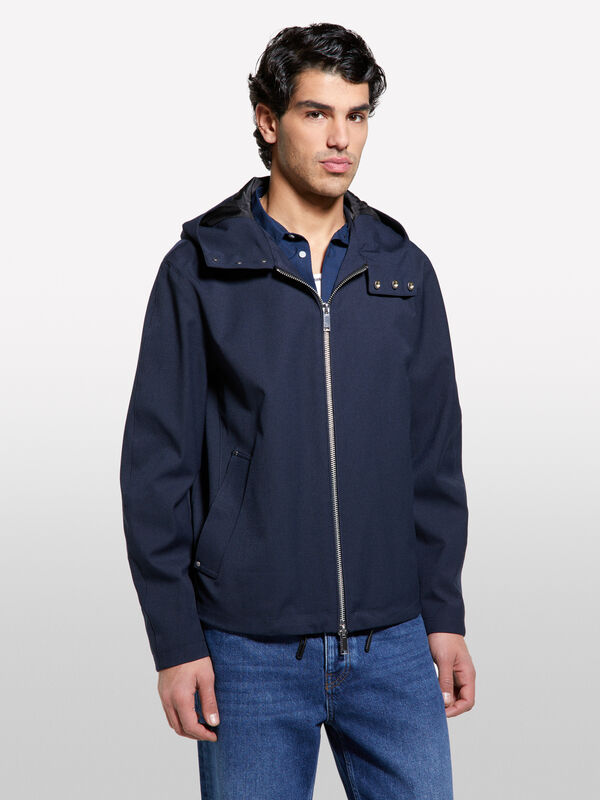 Windjacke mit Kapuze - jacketts und jacken für herren | Sisley